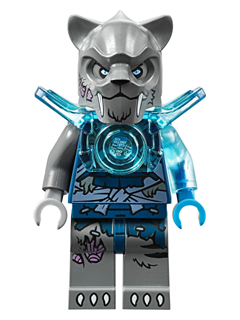 LEGO Minifigure-Stealthor-Legends of Chima-LOC078-Creative Brick Builders